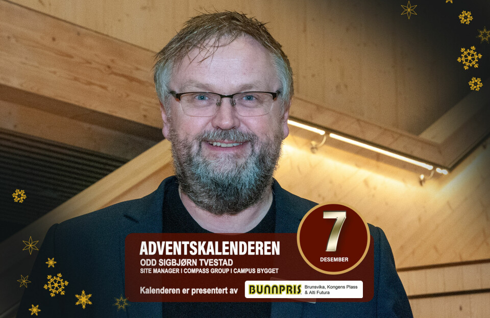 Odd Sigbjørn Tvestad er svært fornøyd med oppstarten av det nye Campus bygget.