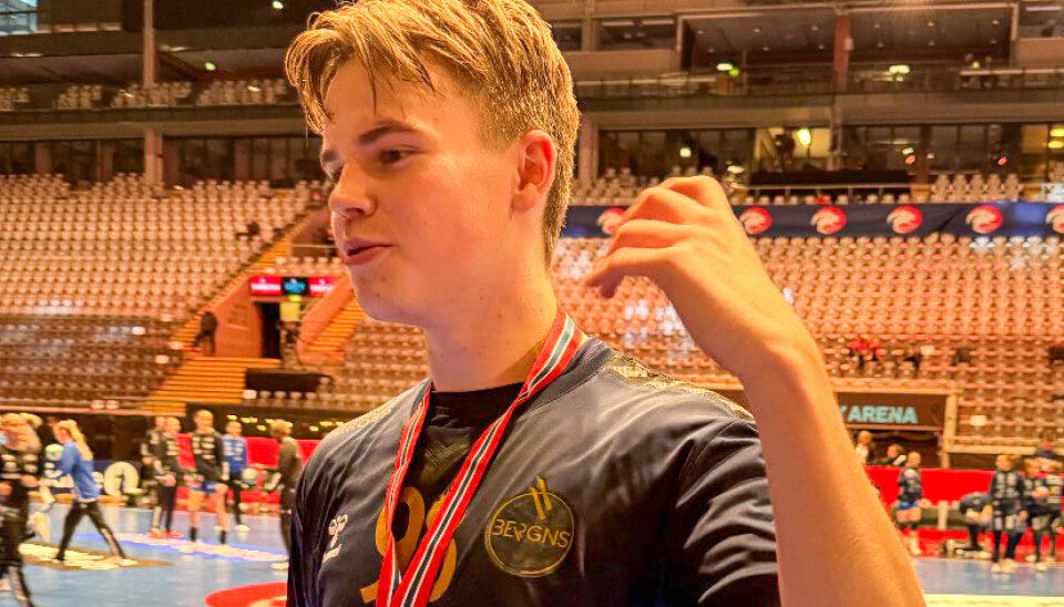 Øystein Mostad etter at seieren var et faktum.
