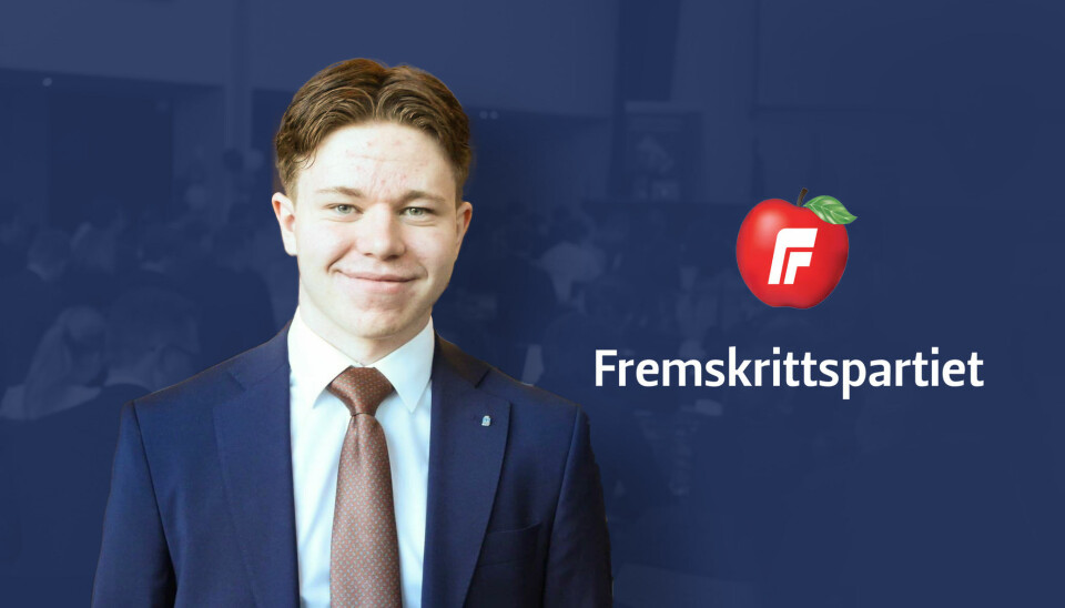 Sebastian Næss Heggelund er bystyrerepresentant for Kristiansund Fremskrittsparti.