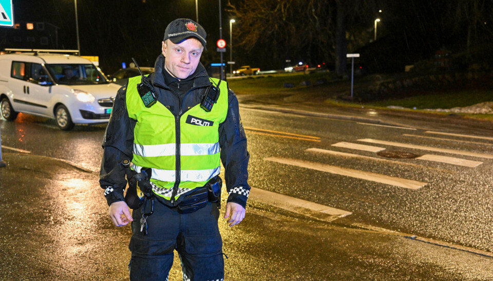 Politibetjent Øivind Hjelle.