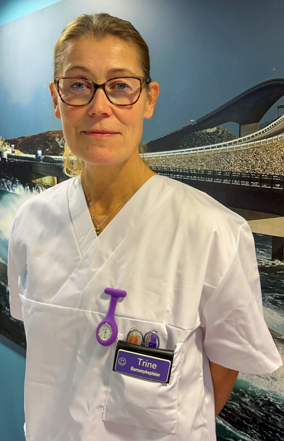 Trine B. Sevaldsen, barnesykepleier og fylkesleder i Norsk Sykepleierforbund Møre og Romsdal.