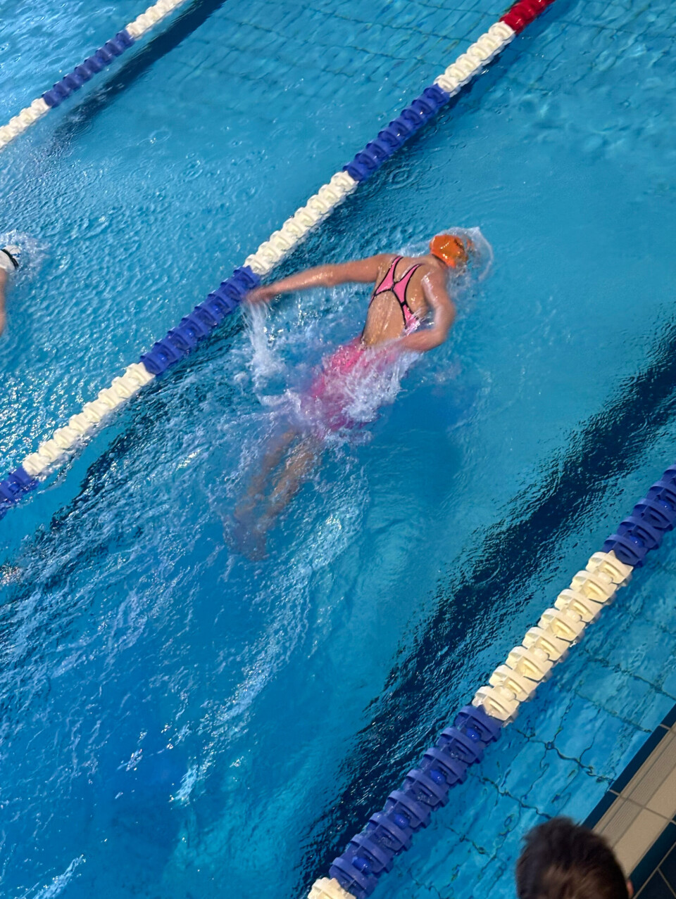 Selma Røsæg i 50 butterfly.