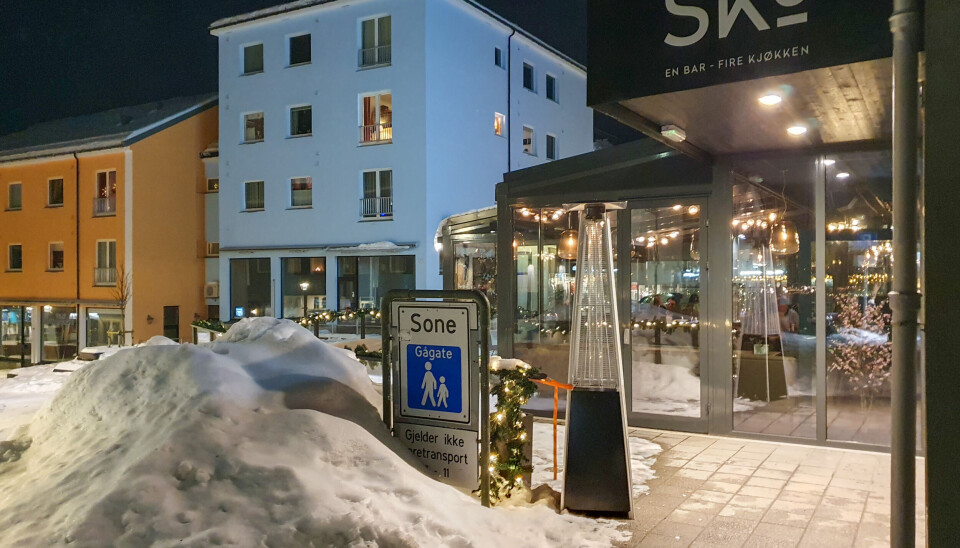 SK6 har staselig utsikt mot Gågata og Nordmørspostens nye lokaler, et godt utgangspunkt.