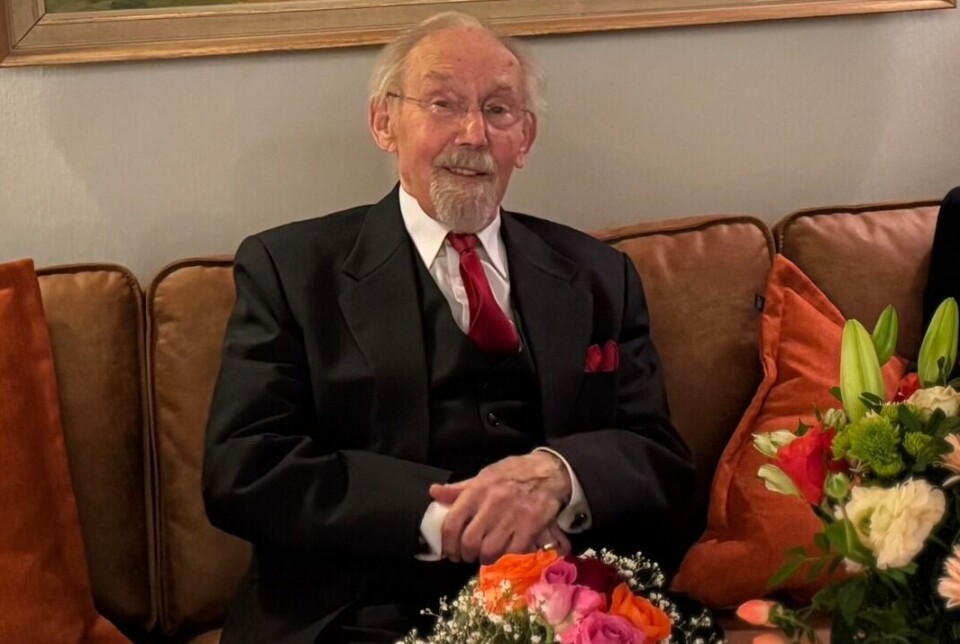 Reinholdt Unhjem fyller 100 år.