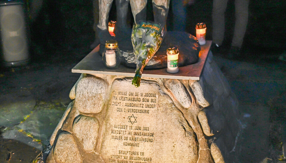 Minnesmerket for Holocaust i Kristiansund