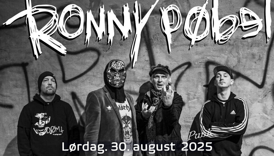 Ronny Pøbel med band.