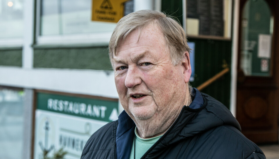 Leder i Kristiansund storband; Arne Leren.