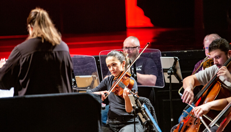 Musikere fra Operaens Sinfonietta.