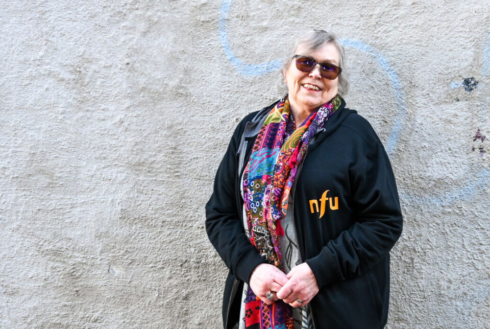 Grete J. Reitan avfotografert i Kristiansund 11. februar 2025.