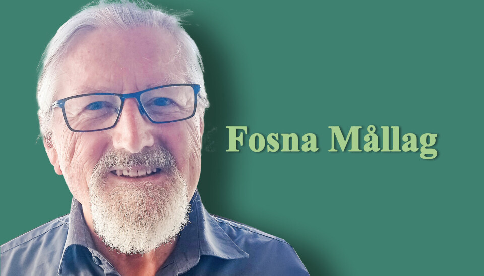 Leiar Jon Samuel Håbrekke i Fosna Mållag.