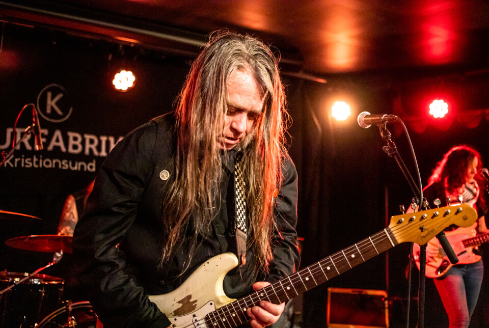 Frontfigur i bandet RAM; Arild Oshaug.
