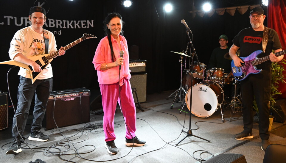 Hege Sky og Co på Klubbscenen.