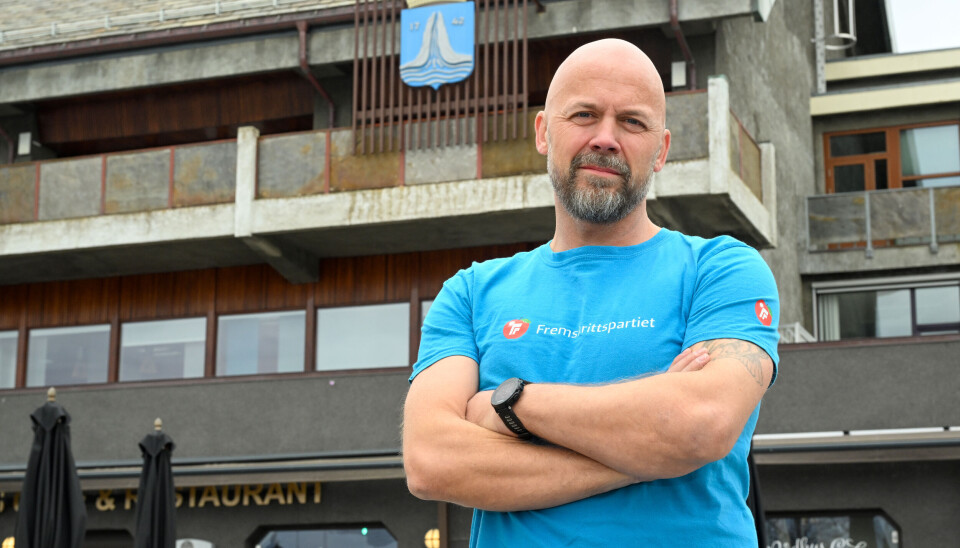 Frode Sandøy er lokallagsleder i Fremskrittspartiets avdeling i Kristiansund.