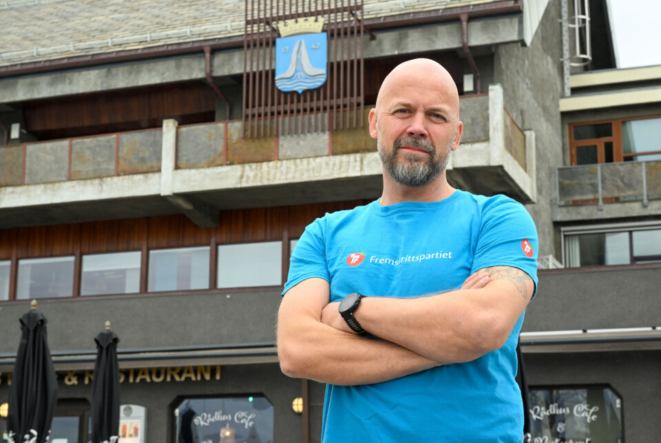 Frode Sandøy er lokallagsleder i Fremskrittspartiets avdeling i Kristiansund.