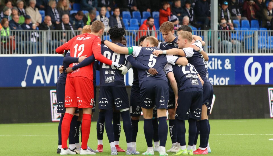 Samling før kamp.