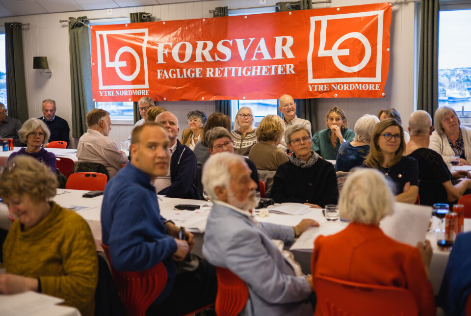 Sangglede i alle rekker.