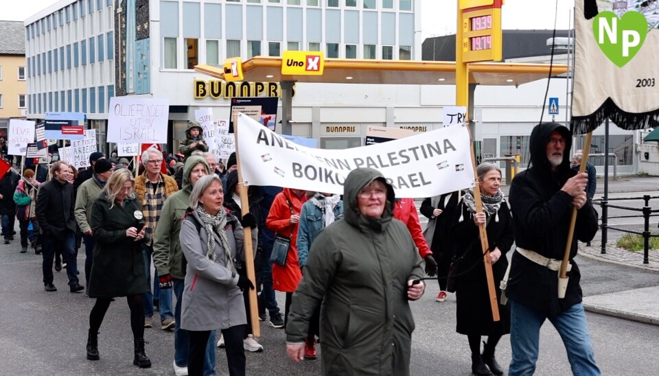Sterkt oppmøte under 1. mai-toget i Kristiansund