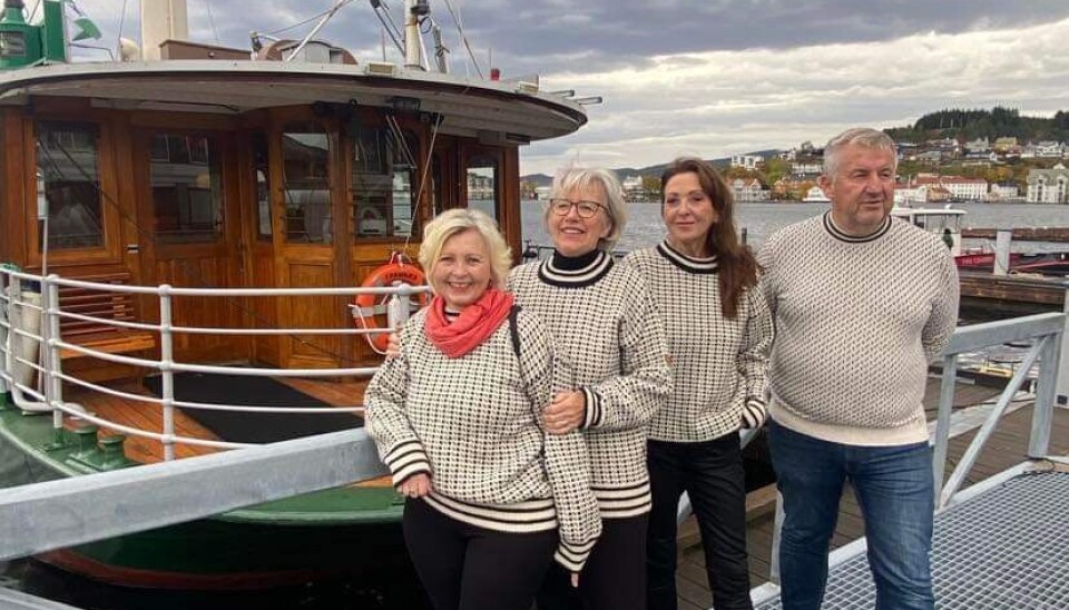 Ramsailt-gjengen, fra venstre: Sissel Bergsnev, Eva Halaas, Britt D’Angelo og Noralf Heggem.