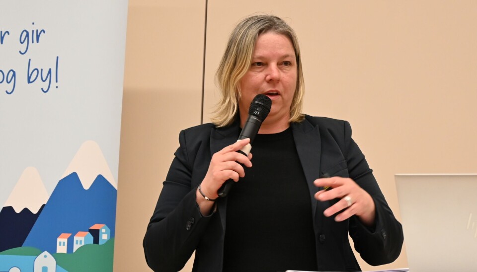 Simone Tinn Nicolai, daglig leder av Promek ga en innsikt i hverdagen til Promek på Smøla.