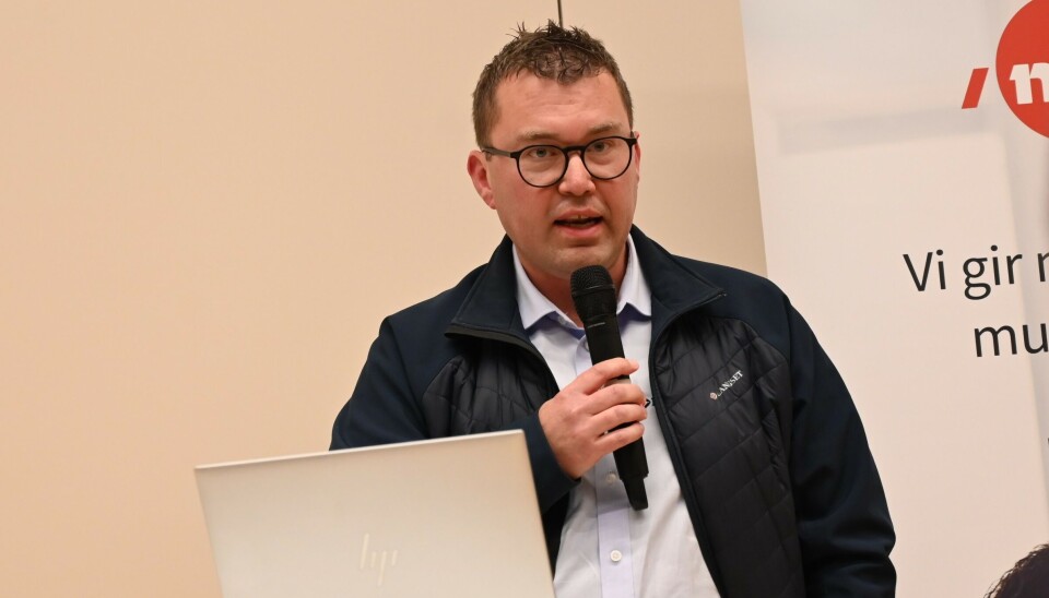 Einar Unhjem Johansen, daglig leder hos Langset Mek på Sunnsalsøra, delte av sine erfaringer.