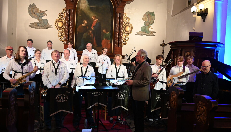 Kristiansund Storband leverte en god konsert i Nordlandet kirke.