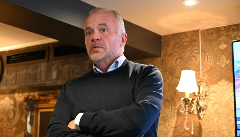 Ordfører i Kristiansund, Kjell Neergaard ønsker velkommen.