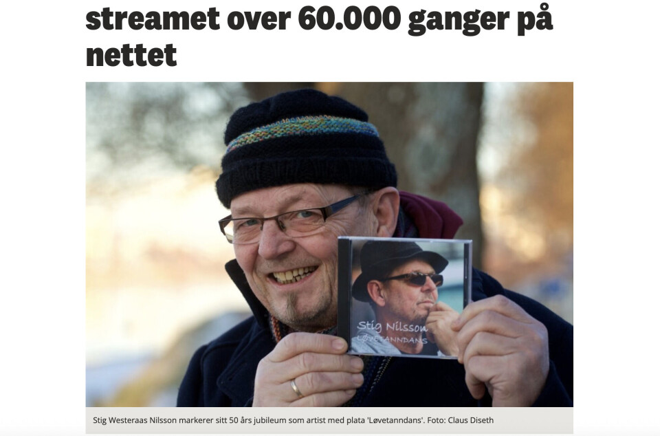Utklipp fra Fredrikstad Blad.
