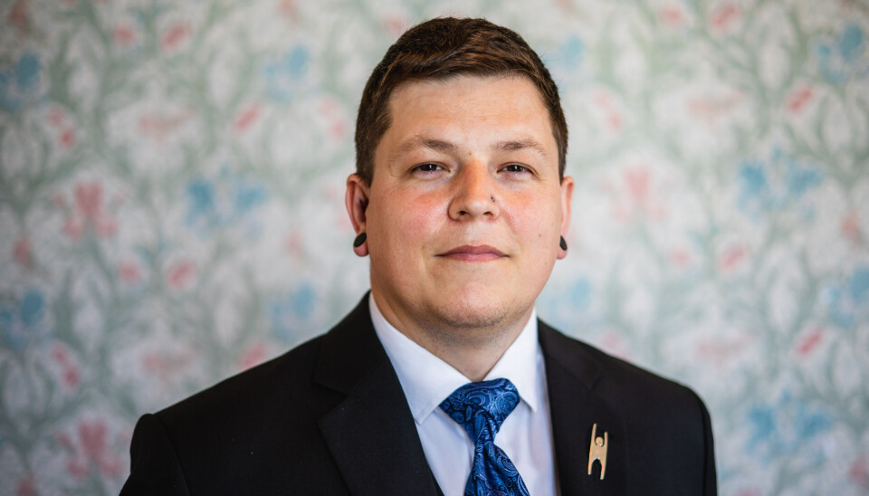 Christian Lomsdalen , leder i Human-Etisk Forbund.