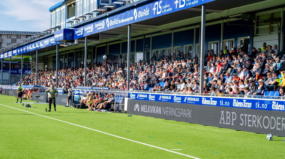 Det var 3007 tilskuere på Nordmøre Arena