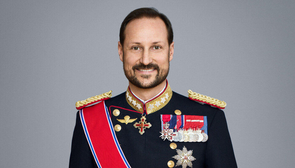 H.K.H. Kronprins Haakon.