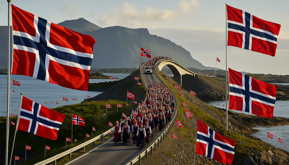 Averøy feirer 17. mai med stil.