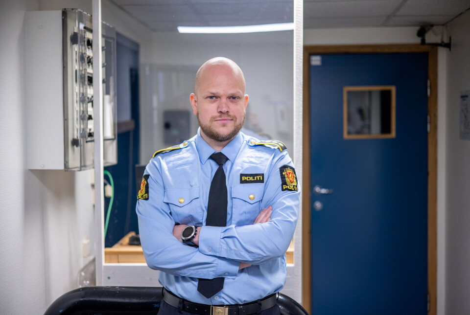 Kim André Hovland (37) fra Eide i Hustadvika leder avsnittet for vakt og beredskap ved Kristiansund politistasjo