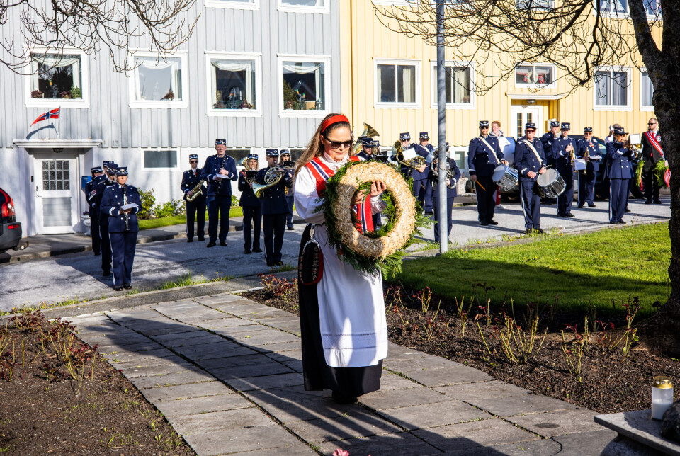 Holocaust-minnesmerket, reist til minne om jødiske innbyggere i Kristiansund som ble deportert og drept under andre verdenskrig.