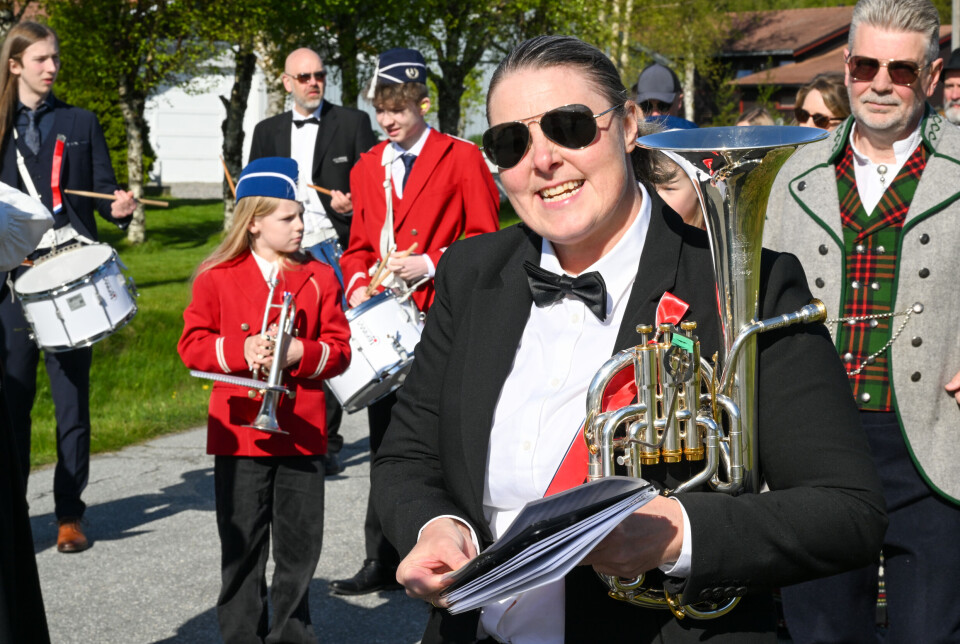 Bente Sørlie, leder i Frei skolekorps.