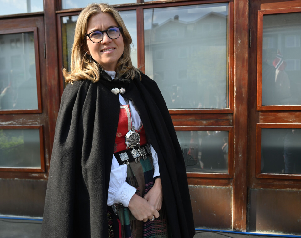 Sissel Kruse Larsen 17. mai 2025 i Kristiansund.