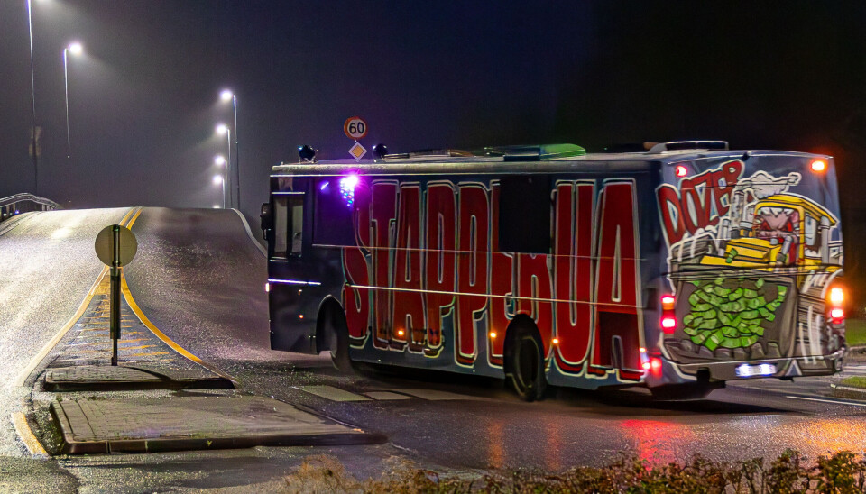 Denne «Stappebua» hadde døgnåpent i én måneds tid.
