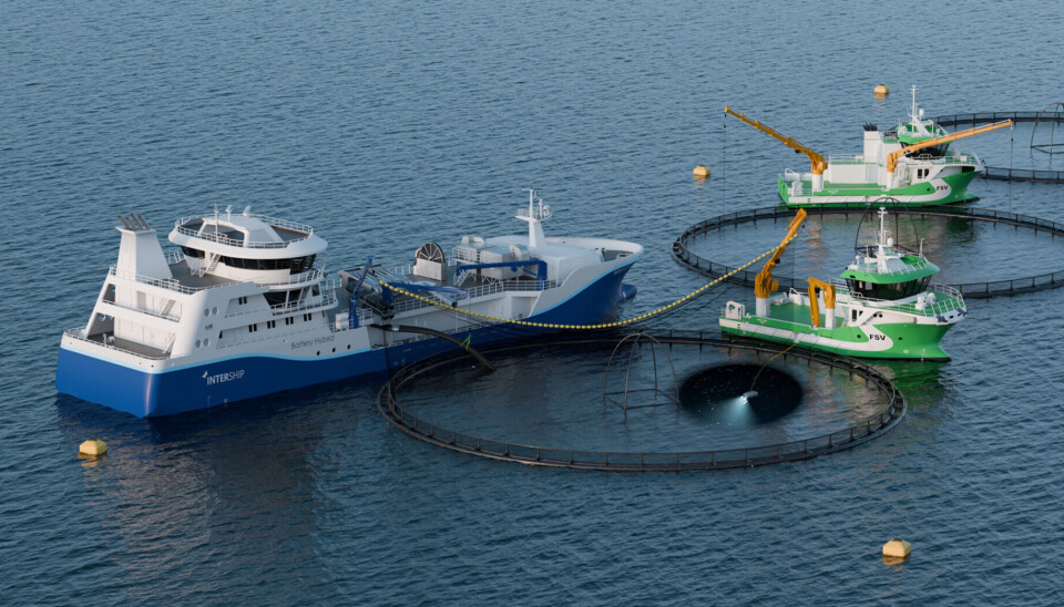 Skip fra Trident Aqua Services.