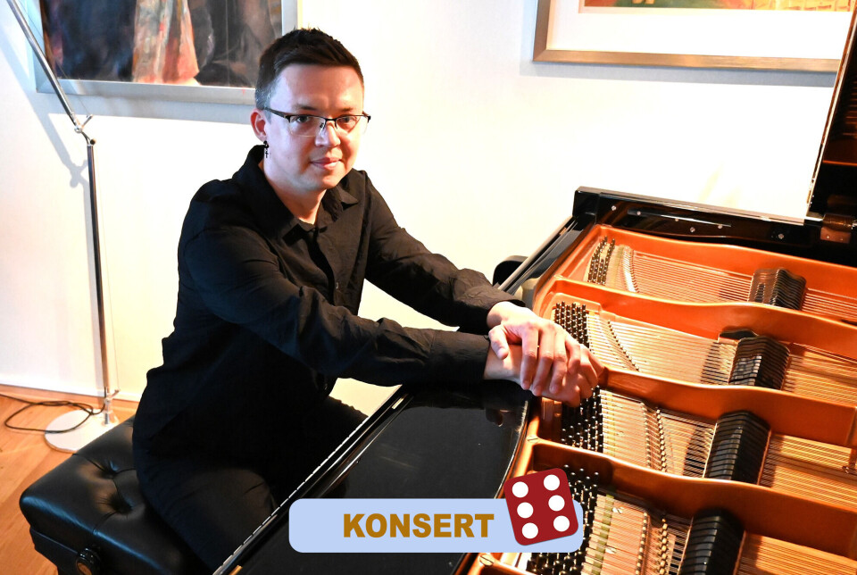 KONSERT: Nikolay Medvedev imponerte med sin strålende tolkning av Rachmaninoff under huskonserten i Kristiansund.