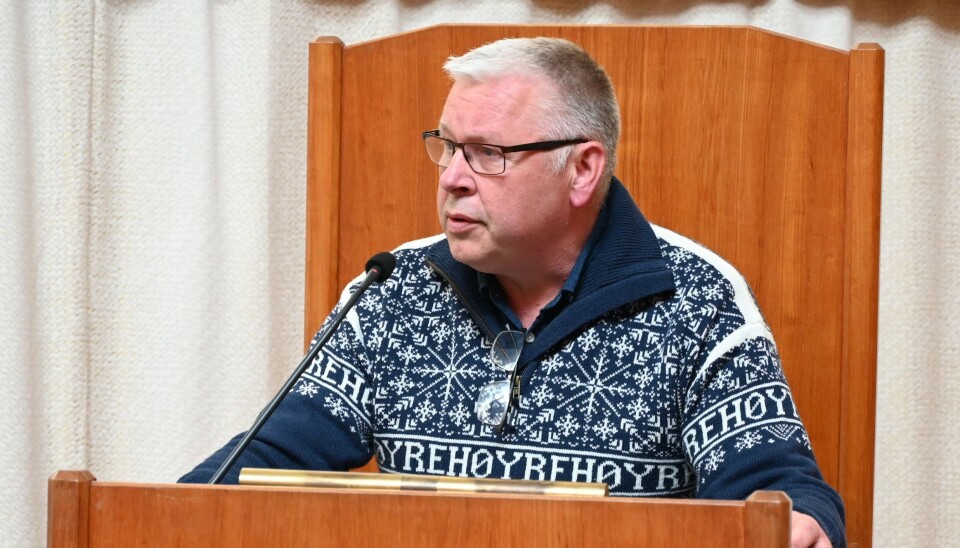 Torbjørn Sagen, gruppeleder i Høyre, kom med hard kritikk fra talerstolen.