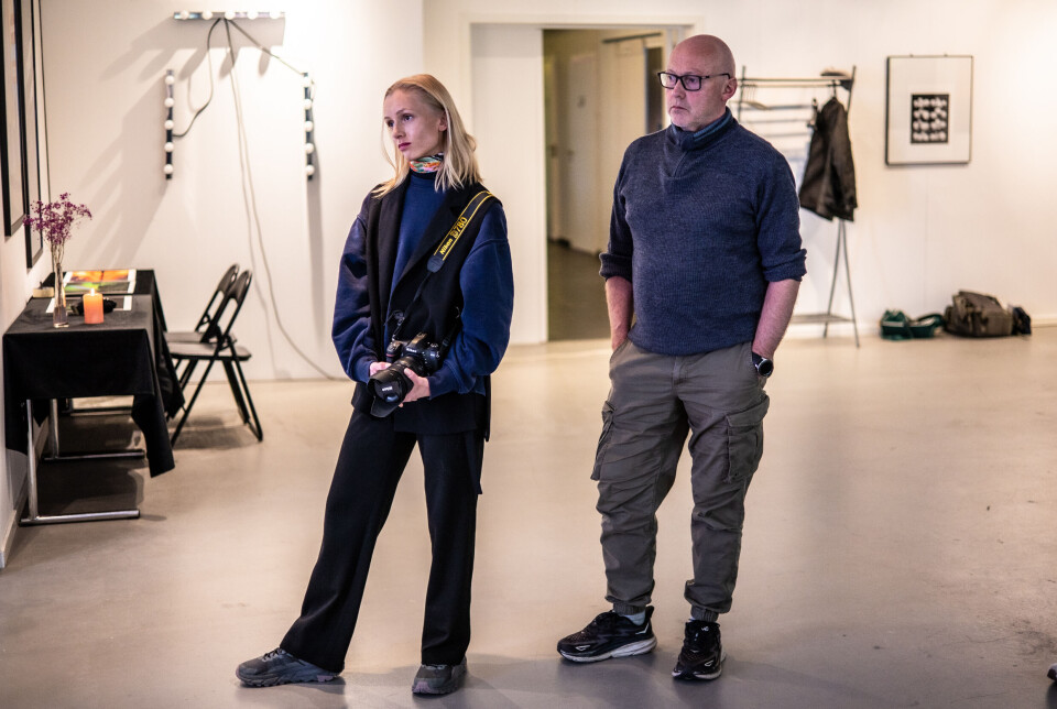 Nora Jakobsen (31) ble med på workshop for å tilbringe tid med faren sin, Per Arne Jakobsen, som lenge har vært aktiv i kameraklubben og Nordic Light.