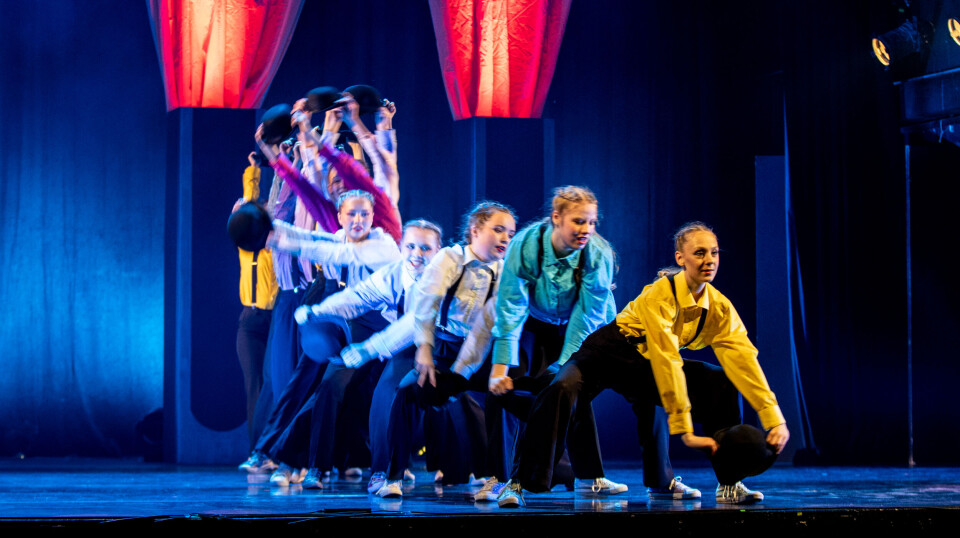 Dansere ved Operaens Ballettsenter.