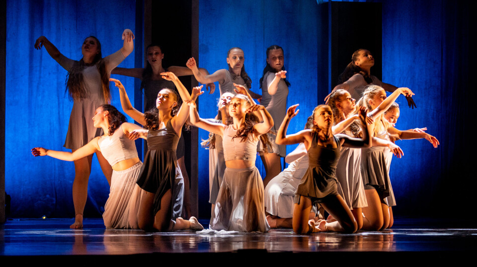 Dansere ved Operaens Ballettsenter.