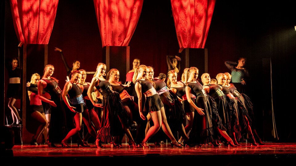 Dansere ved Operaens Ballettsenter.