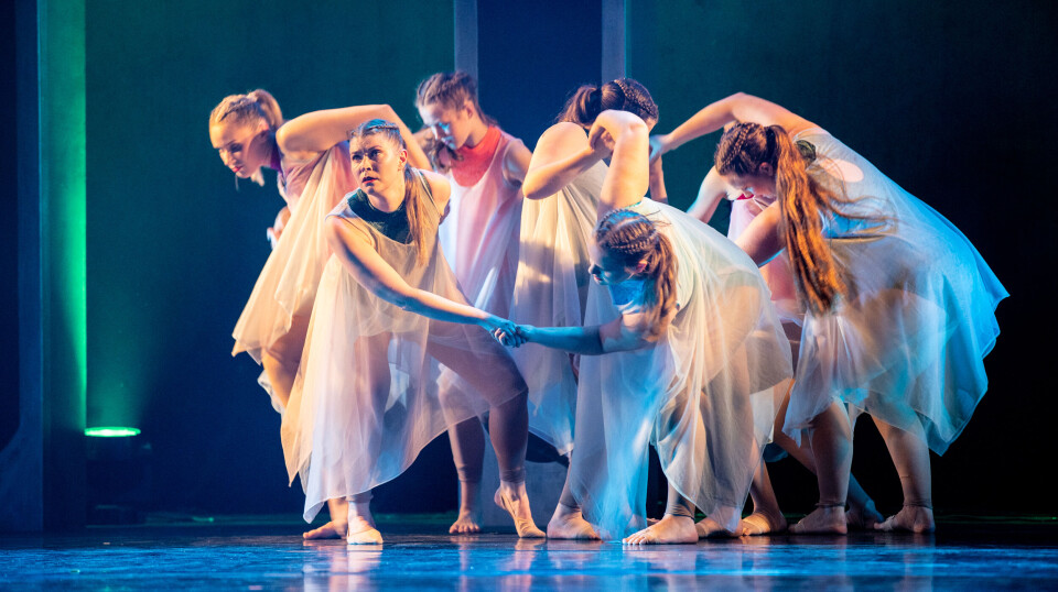 Dansere ved Operaens Ballettsenter.