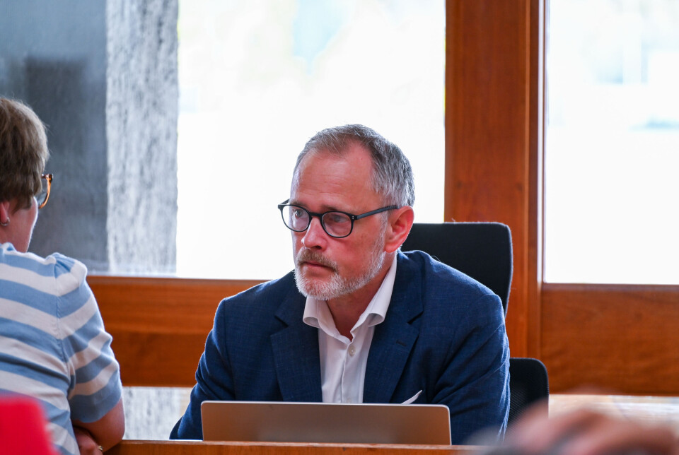 Kommunedirektør Arne Arne Ingebrigtsen Arne under et møte med Administrasjons- og likestillingsutvalget (ADMU)
