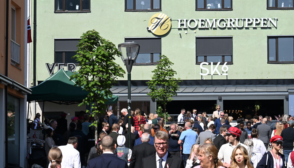 Fra SK6 den 17. mai 2025, samme ettermiddag som da slåsskampen startet. (Personene på bildet har ingenting med saken å gjøre.)