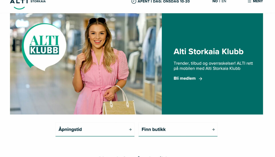 Fra Alti Storkaias nettside.