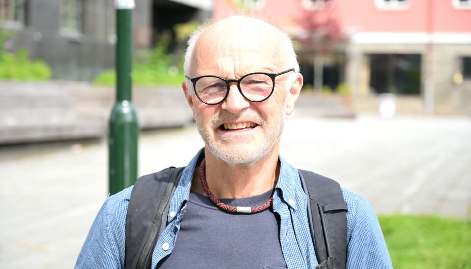 Stein Petter Aasheim utenfor Caroline Kino.