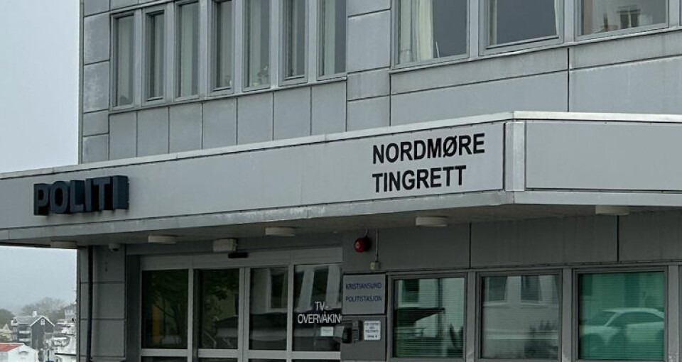 Kristiansund politistasjon og Nordmøre tingrett. FOTO: PER MORK