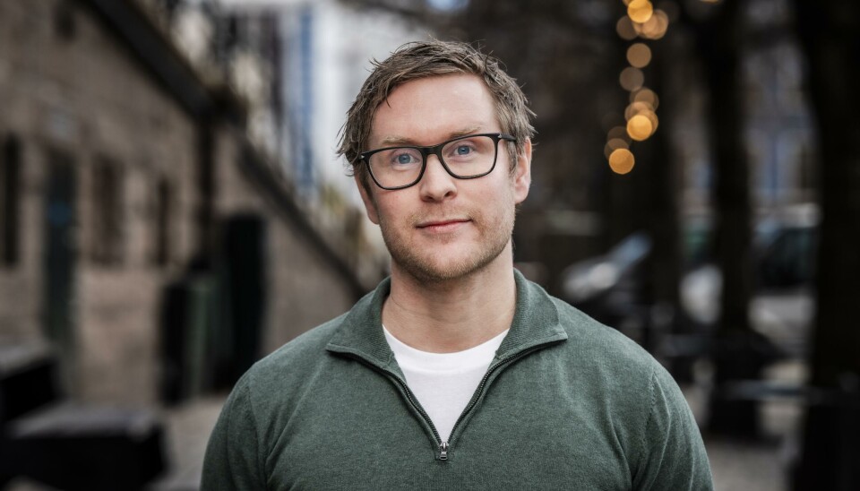 Mattis Himo, 1.stortingskandidat for Rødt Møre og Romsdal
Foto: Ihne Pedersen.